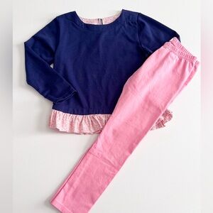 Peggy Green Sweatshirt & TBBC Legging Set